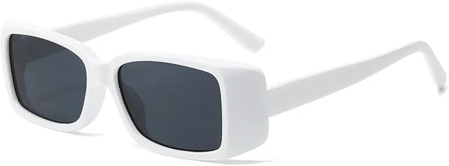 

Солнцезащитные очки с защитой от УФ-излучения UV400 | Яркий панк-стиль, градиентный дизайн | Для женщин и мужчин, для занятий спортом на открытом воздухе и вождения DSVIGF, White-black