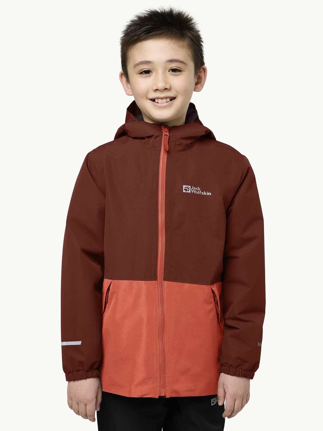 

Куртка Jack Wolfskin SNOWY DAYS JACKET K, красный