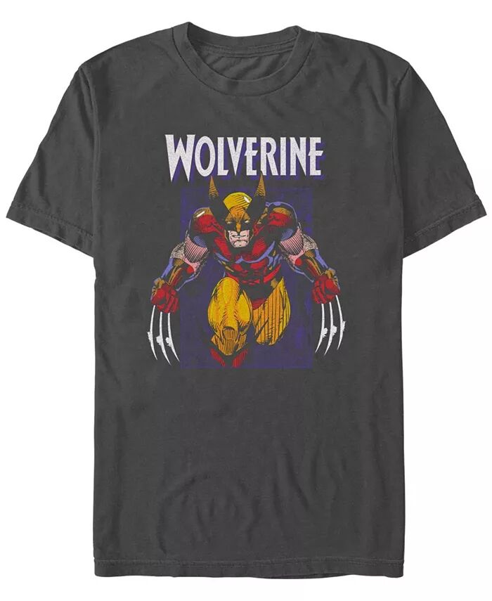 

Мужская футболка Wolverine Stance с коротким рукавом Fifth Sun, серый