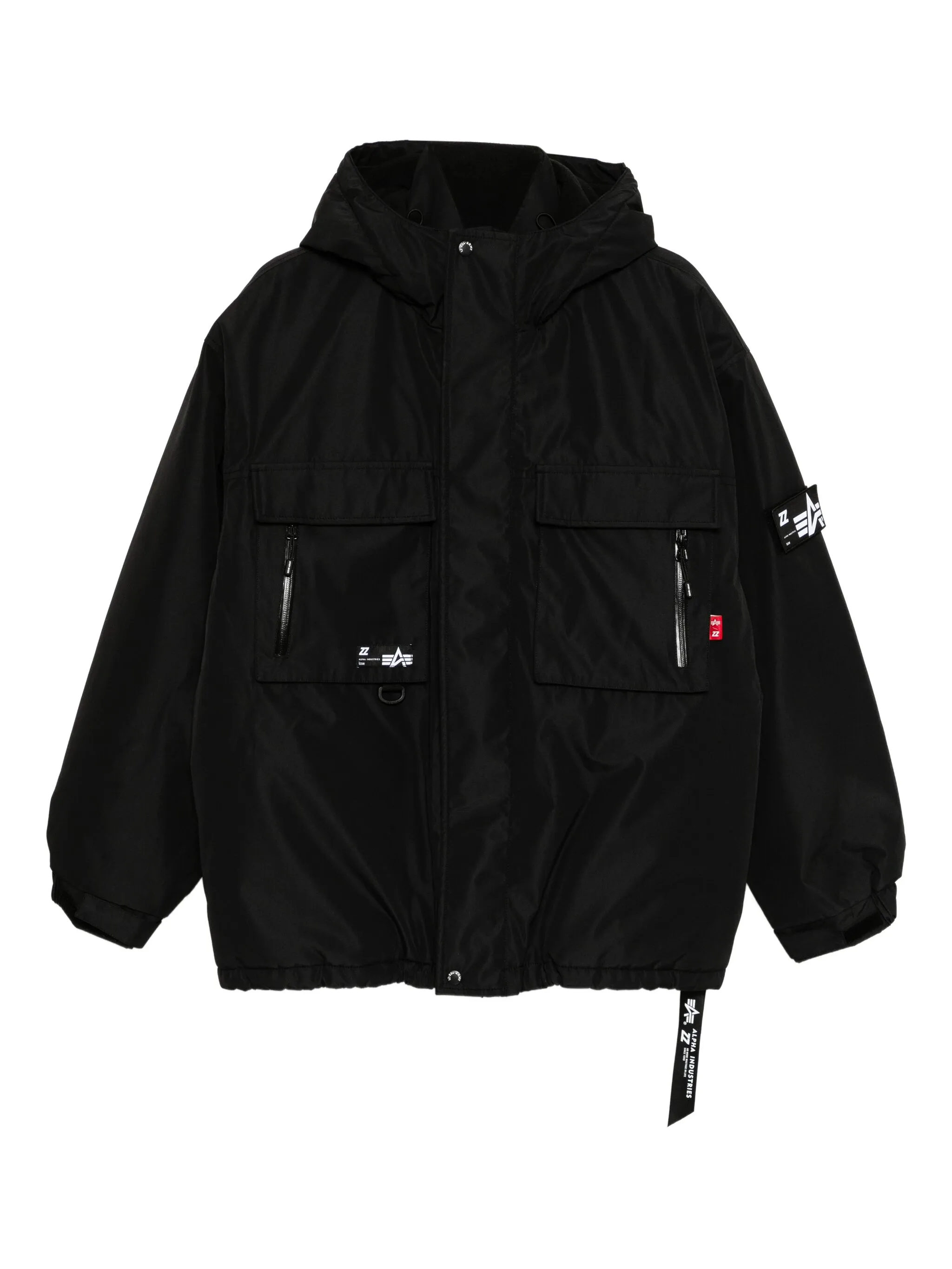 

Стеганая куртка с капюшоном Izzue, черный