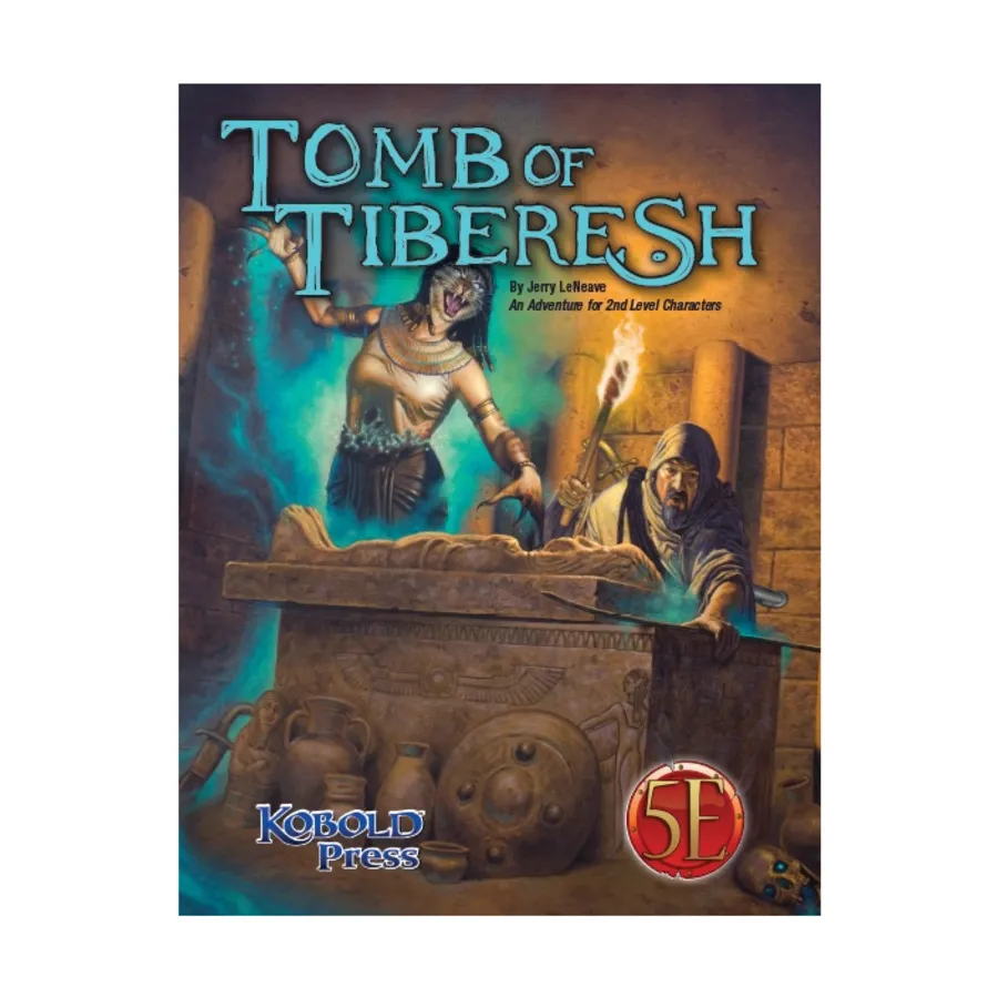 

Tomb of Tiberesh, 5th Edition Dungeons & Dragons (Kobold Press), мягкая обложка