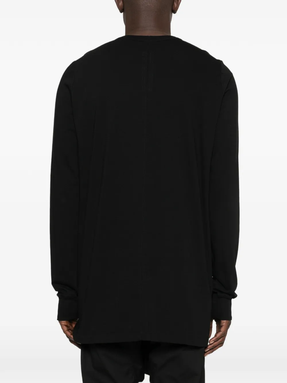 Футболка с длинными рукавами Rick Owens, черный — фото 4