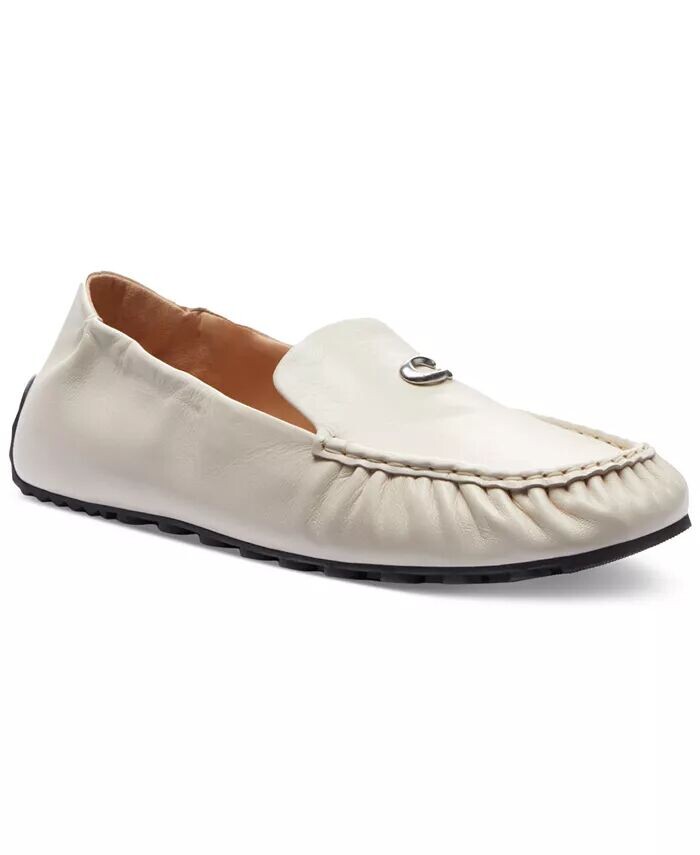 

Женские лоферы без шнуровки Ronnie Sporty для водителей COACH, белый