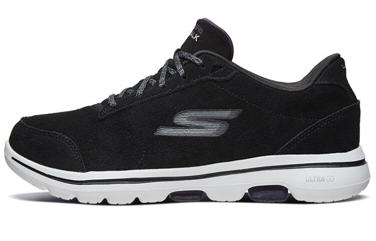 

Кроссовки для бега Go Walk 5 женские с низким верхом, черные/фиолетовые Skechers