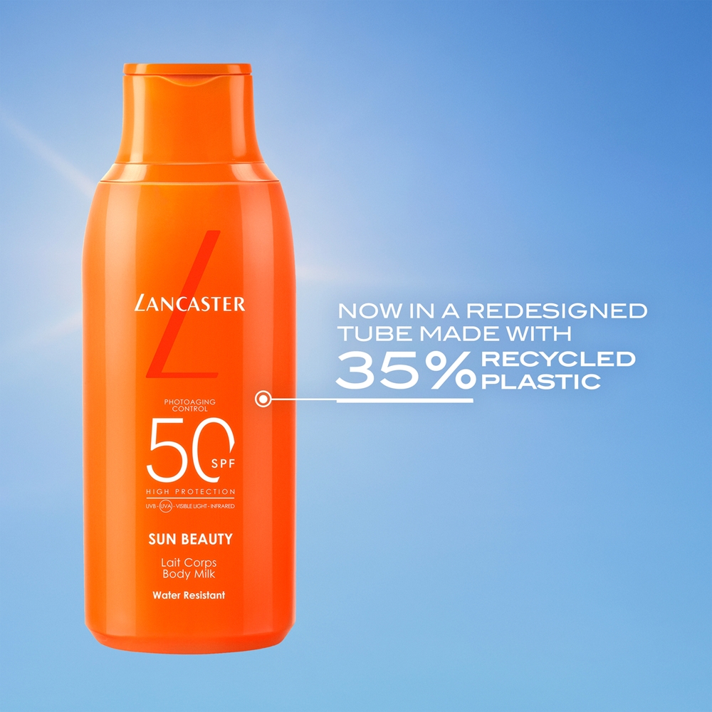 Солнцезащитный лосьон для тела Sun Beauty, молочко для тела Lancaster, 175 мл — фото 4