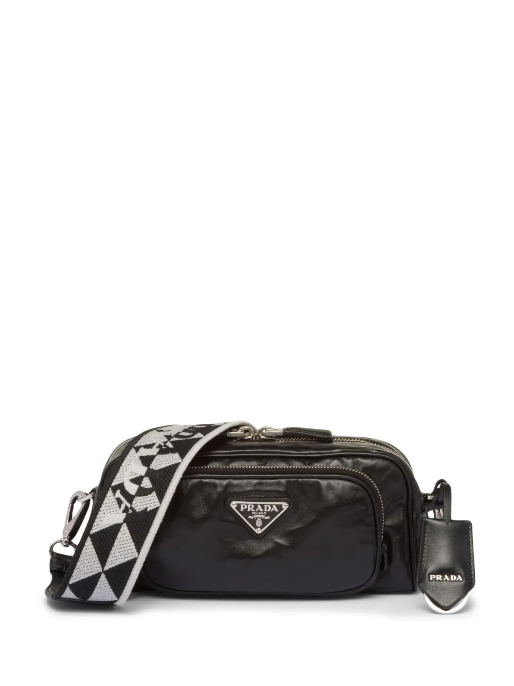 

Сумка на плечо Nappa с карманами Prada, черный