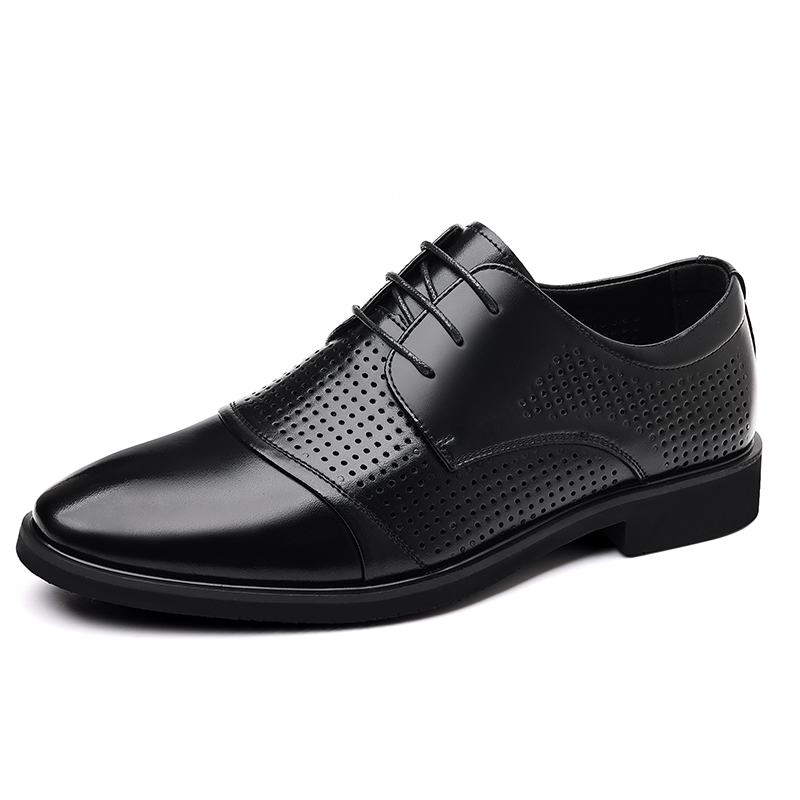 

Туфли мужские низкие Shanpijiang, Black Cut-Out