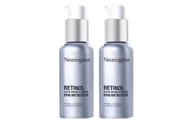 Увлажняющий ночной крем Neutrogena Retinol Rapid Wrinkle Repair с ретинолом, 30 мл*3 — фото 4