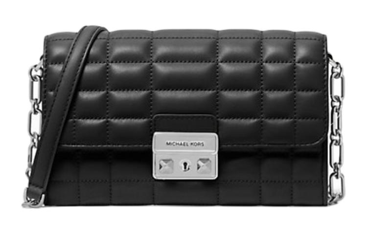 

MICHAEL KORS Кожаная сумка через плечо, женская, черная