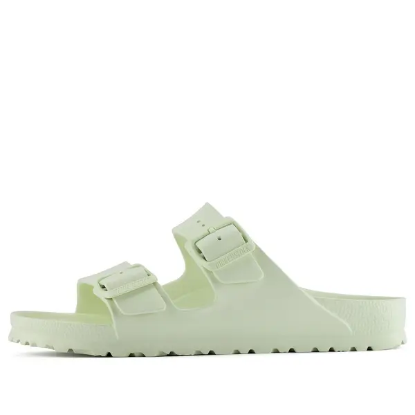 

Тапочки arizona eva narrow fit sandals 'faded lime' Birkenstock, зеленый