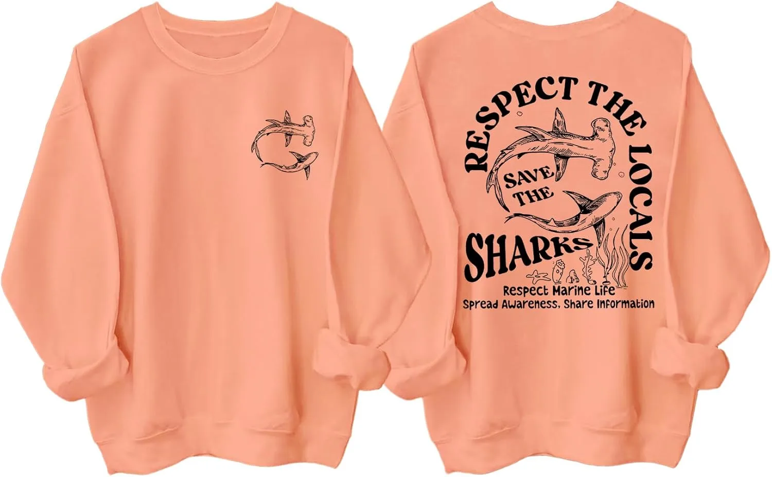 

Толстовка Shark Sweatshirt с принтом Whale Ocean