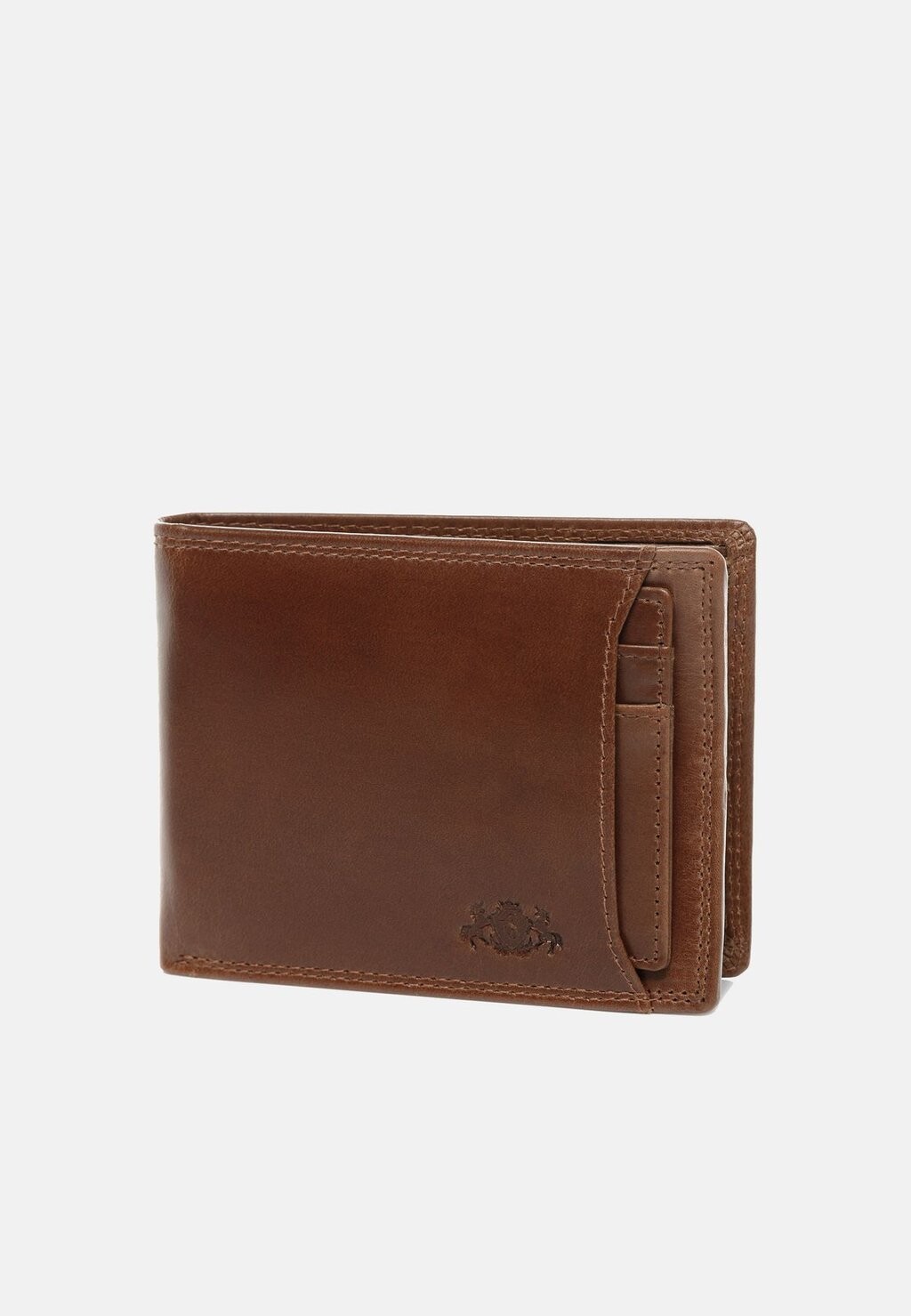 

Кошелек Wallet Leather Jacob SID & VAIN, светло-коричневый коньячный