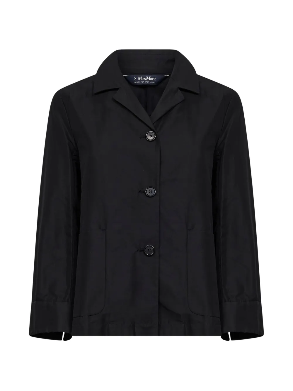 

Пиджак с накладными карманами 'S Max Mara, черный