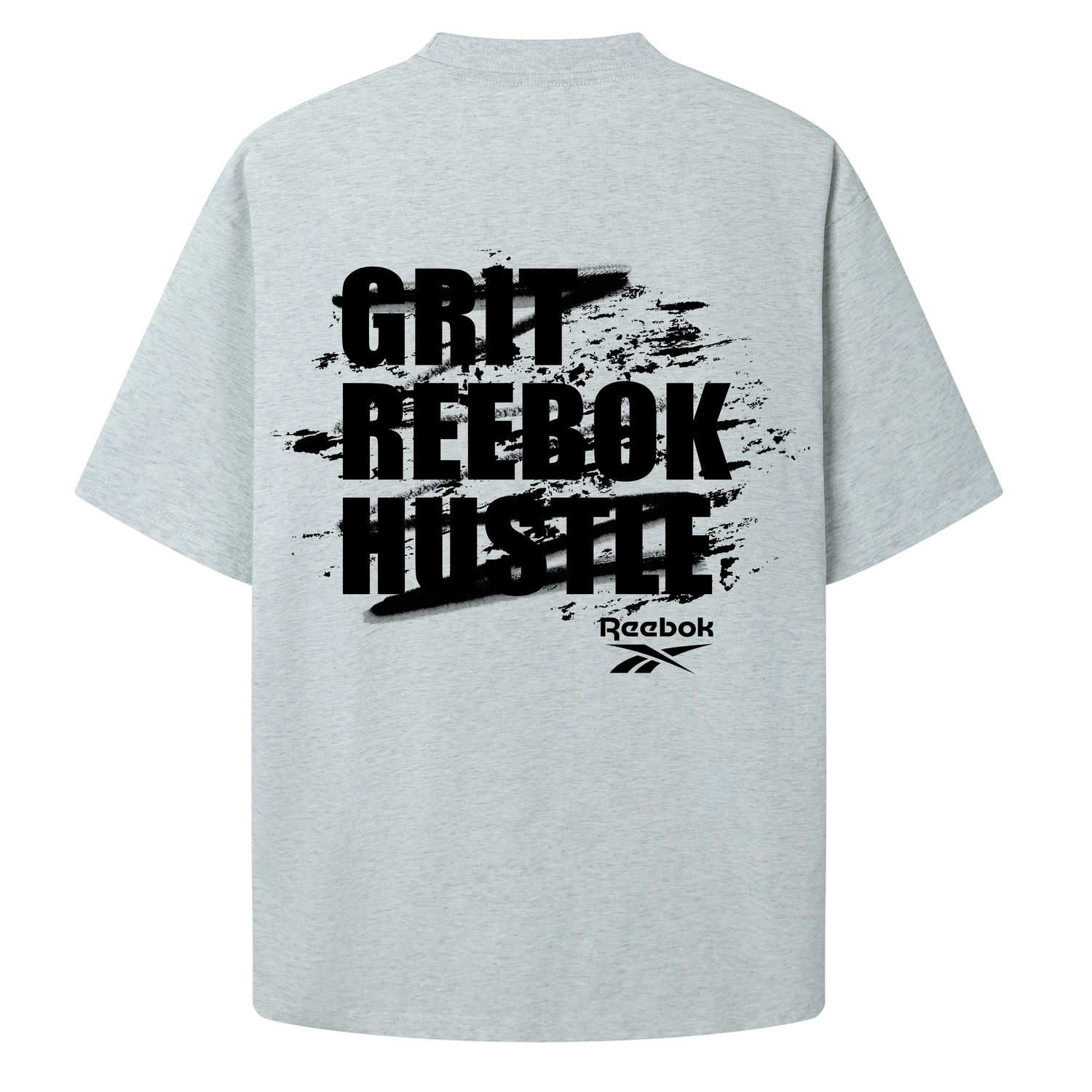 

Футболка Unisex Crew Neck Moderate Straight Fit Reebok, heather серый