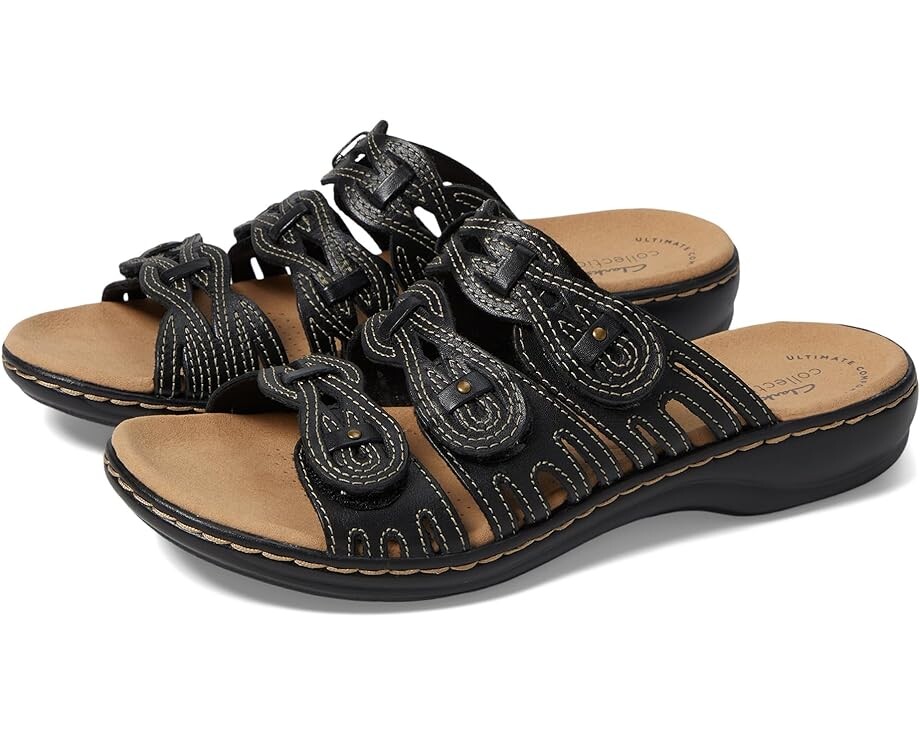 Туфли Clarks Leisa Faye, цвет Black Leather