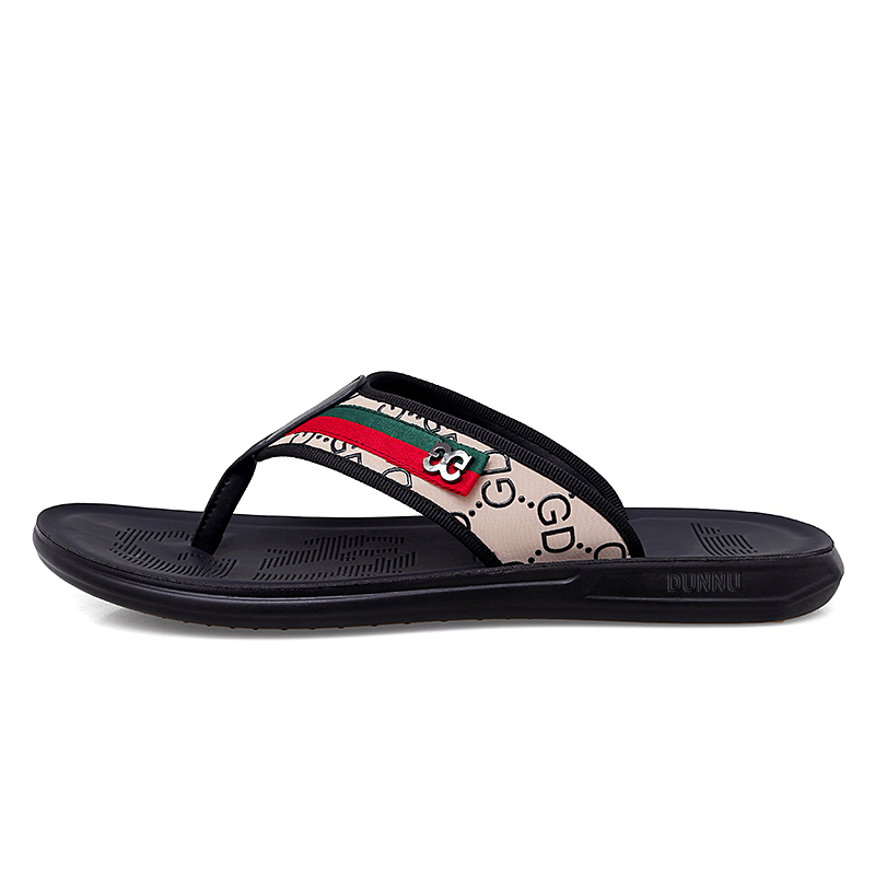 

Мужские шлепанцы с защитой от запаха Dunnu, Black