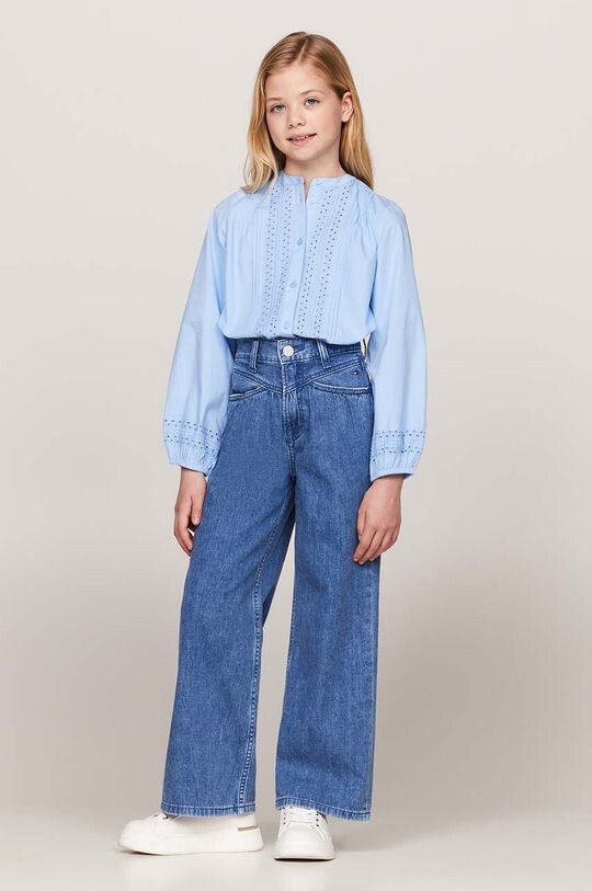 

Детские джинсы MABEL FRONT YOKE DENIM Tommy Hilfiger, синий