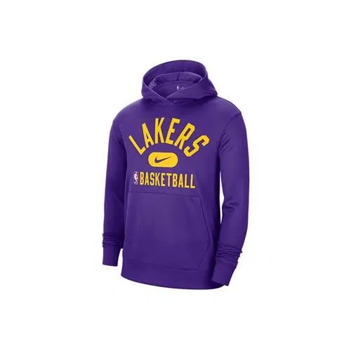 Мужской худи с капюшоном Nike Nba Los Angeles Lakers, Королевский Пурпурный