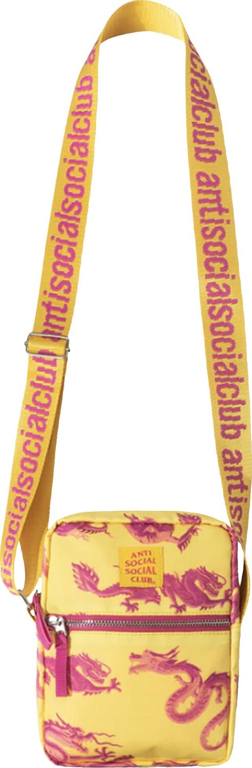 

Сумка Anti Social Social Club 24K Side Bag Yellow, желтый
