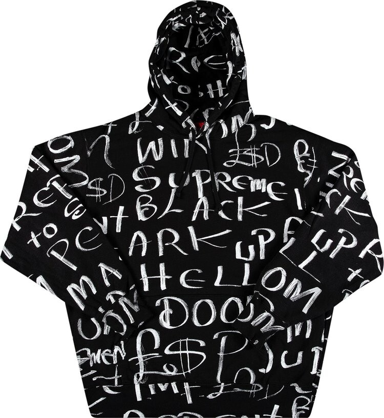 

Толстовка Supreme Black Ark Hooded Sweatshirt 'Black', черный