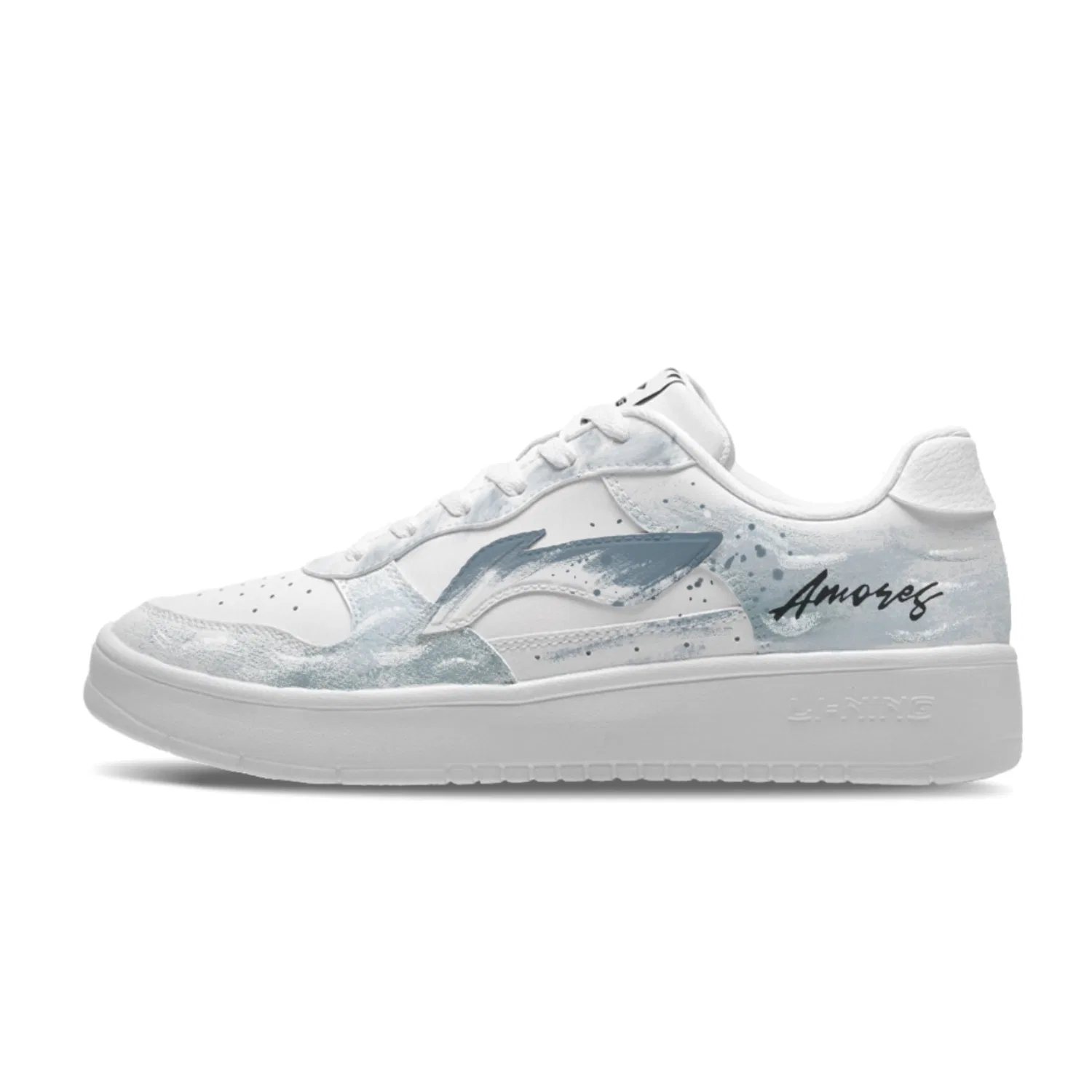 Детские кроссовки с принтом Li-Ning, Limited Edition-Youth Indigo — фото 3