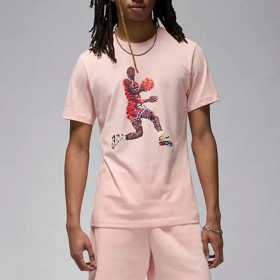 Футболка с коротким рукавом Jordan Flight Essentials Nike, Розовый