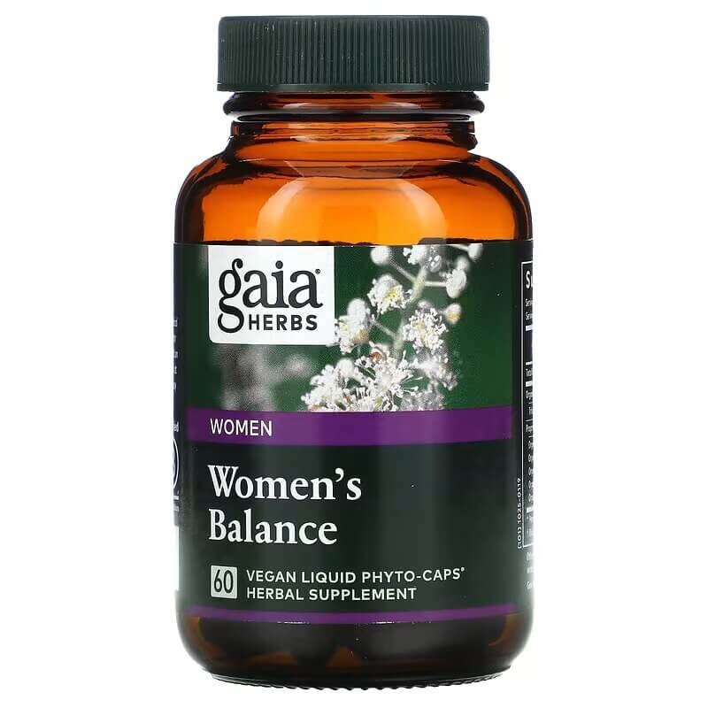 

Women's Balance Gaia Herbs 60 веганских жидких фито-капсул