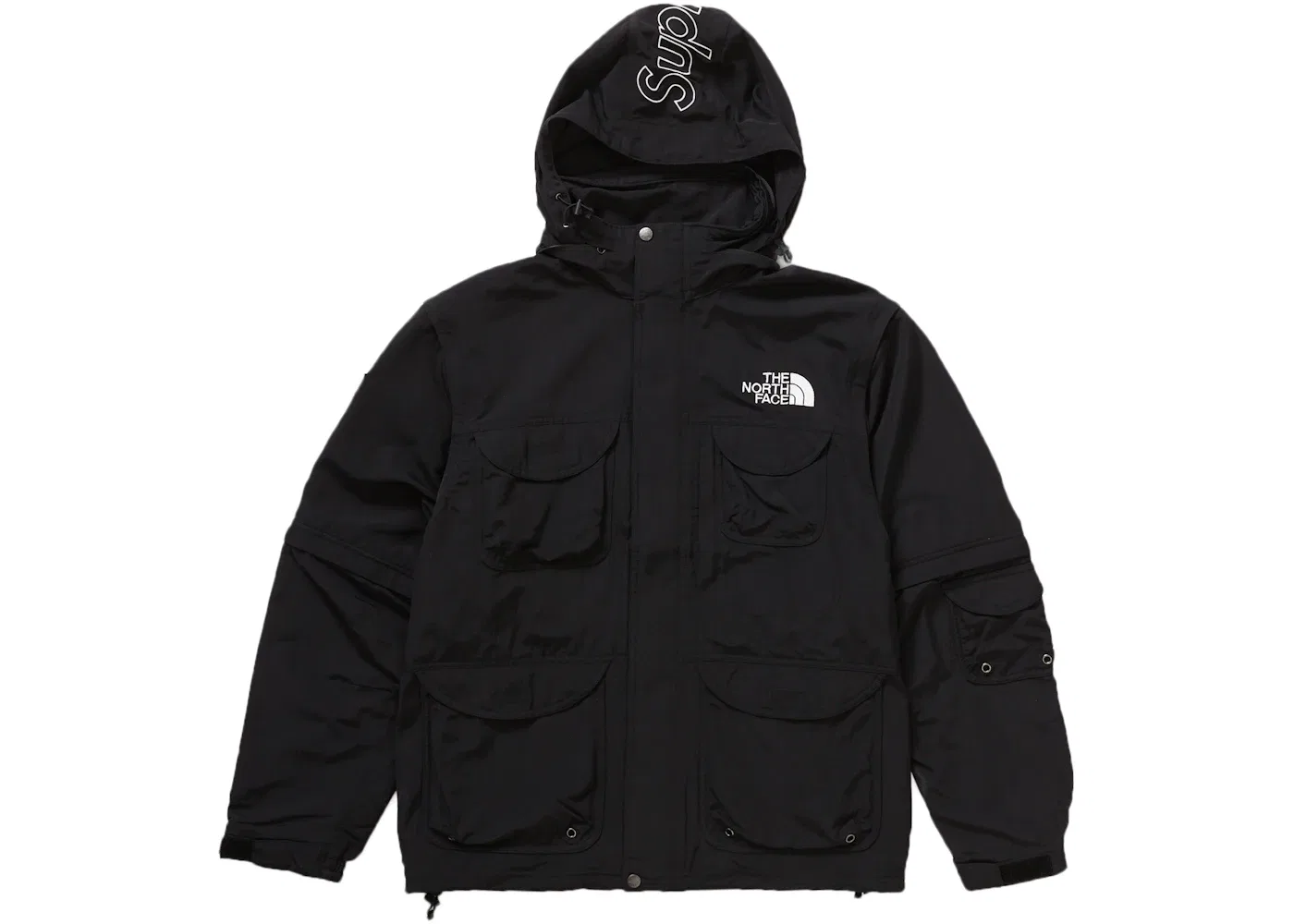 Мужская куртка-трансформер с длинным рукавом Supreme The North Face, Black