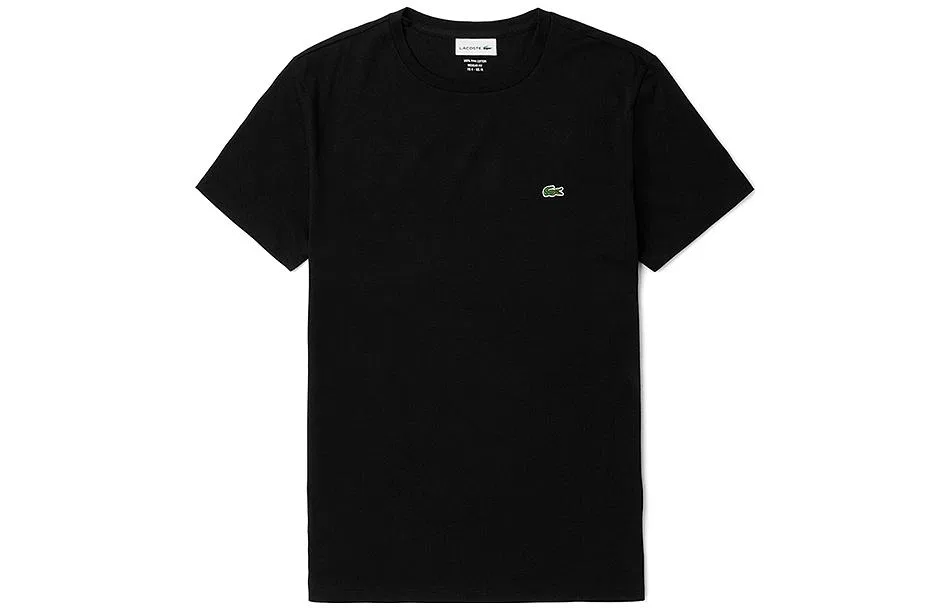 Мужская футболка с логотипом LACOSTE, Gray — фото 4