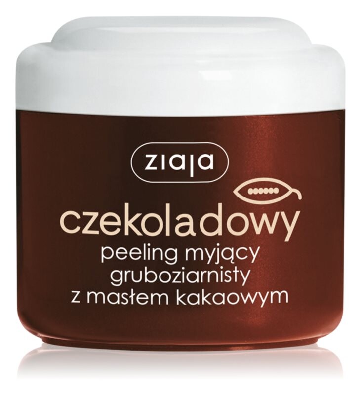 

Скраб для умывания крупнозернистый шоколадный с маслом какао Ziaja Masło Kakaowe