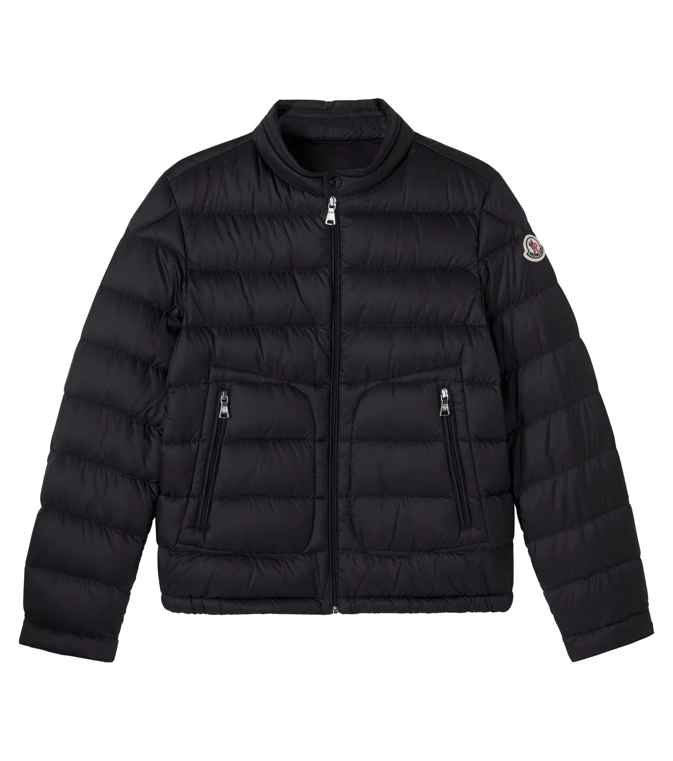 Легкая куртка с наполнителем Acorus Moncler Enfant, черный