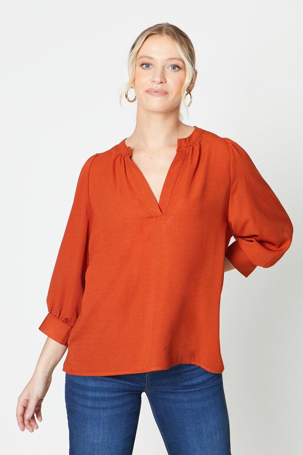 

Верхняя рубашка Dorothy Perkins, оранжевый