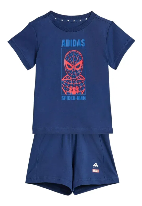 Комплект Marvel Человек-паук - спортивные штаны Adidas Sportswear, синий