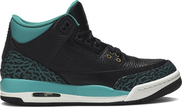 

Кроссовки Air Jordan 3 Retro GS Rio Teal, черный
