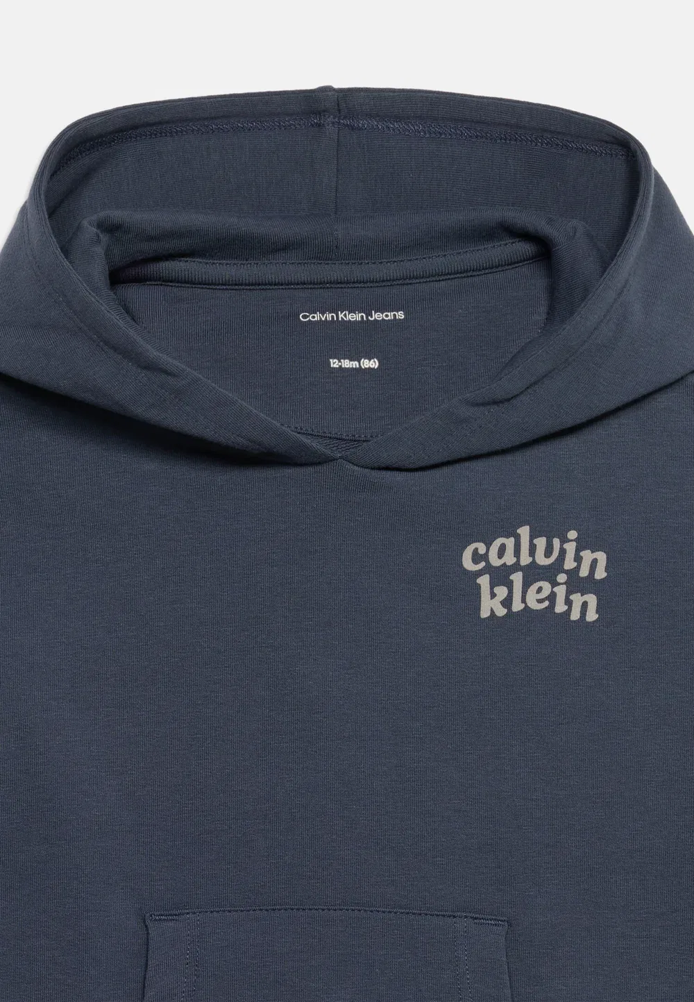 Маленькая толстовка унисекс - спортивный костюм Calvin Klein Jeans, Blue Nights — фото 4