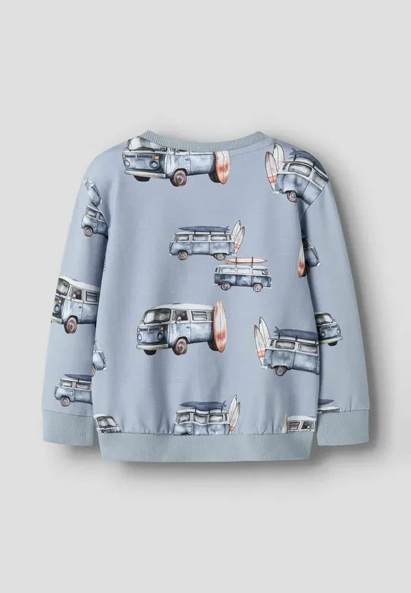 Свитшот с принтом Sweatshirt Name It Blue Fog, синий — фото 2