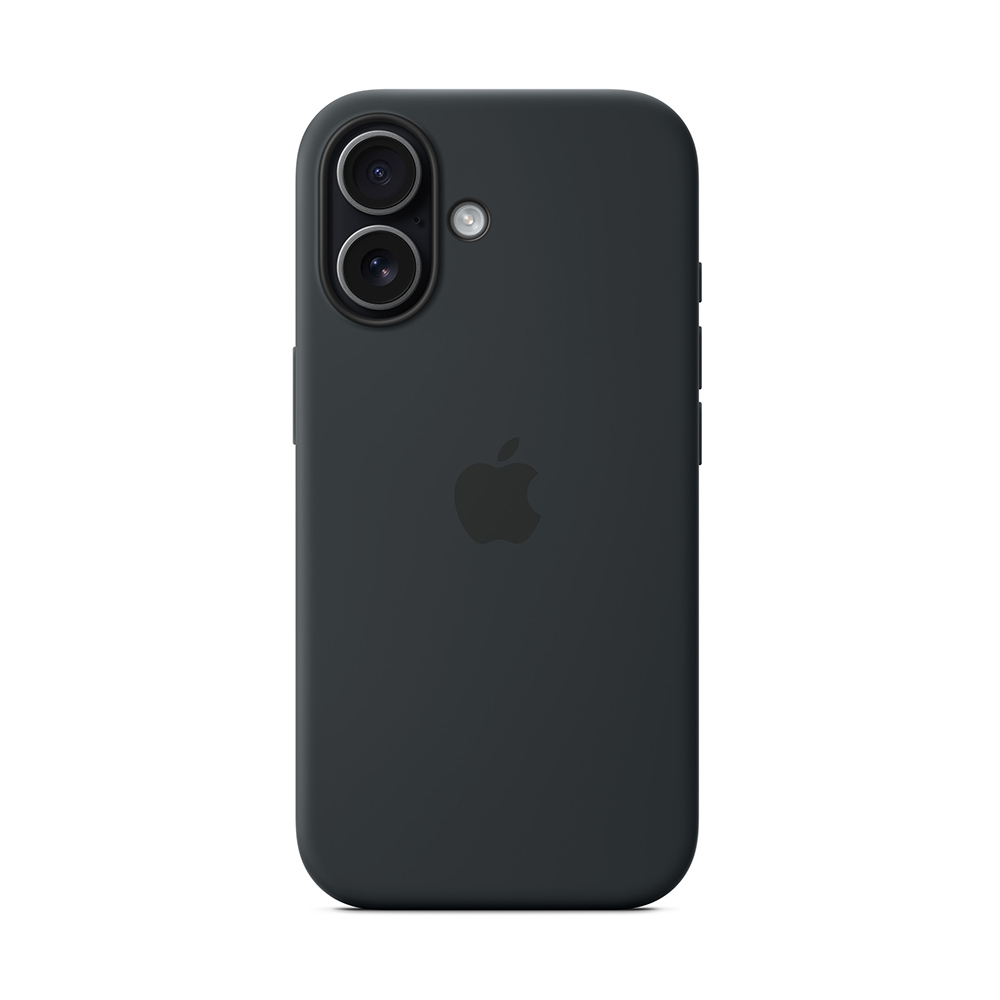 

Чехол Apple Silicone Case с MagSafe для iPhone 17, Black, Черный, Чехол Apple Silicone Case с MagSafe для iPhone 17, Black