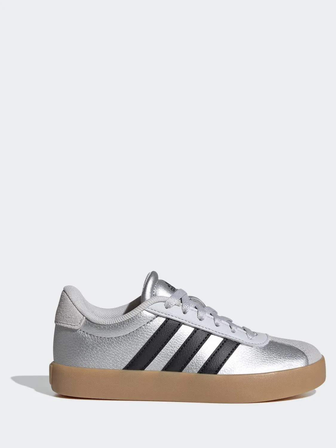 Кроссовки VL Court 3.0 adidas, серый — фото 3