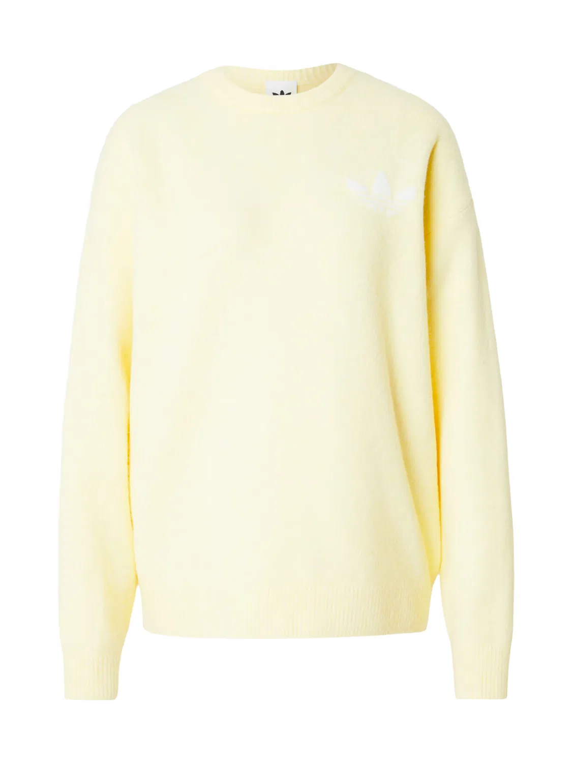 Свитер Adidas Originals Athletic Dept пастельно-желтого цвета