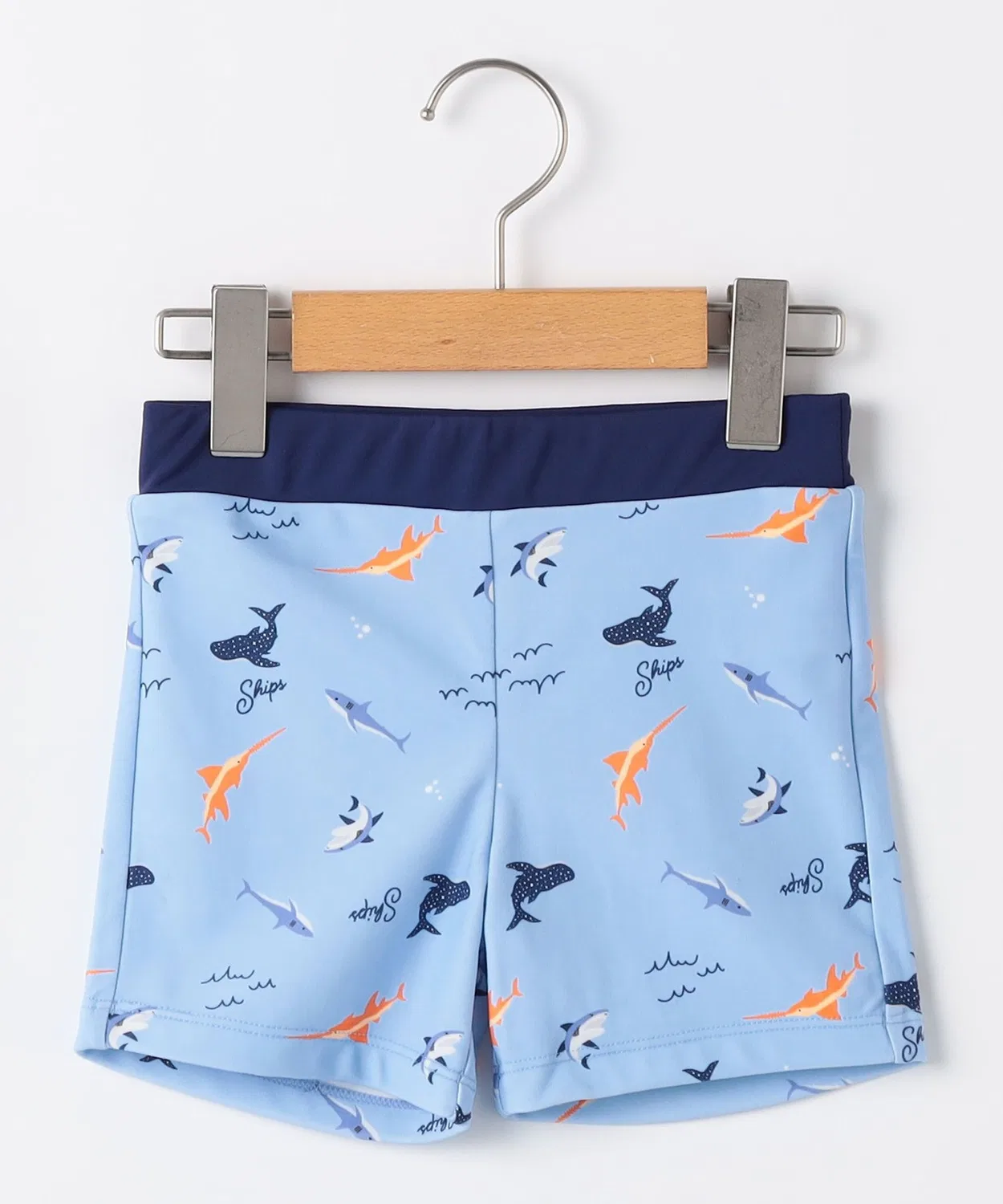 Детские плавки с принтом для мальчиков SHIPS, Light Blue