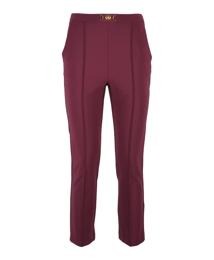 

Узкие брюки Elisabetta Franchi, красный