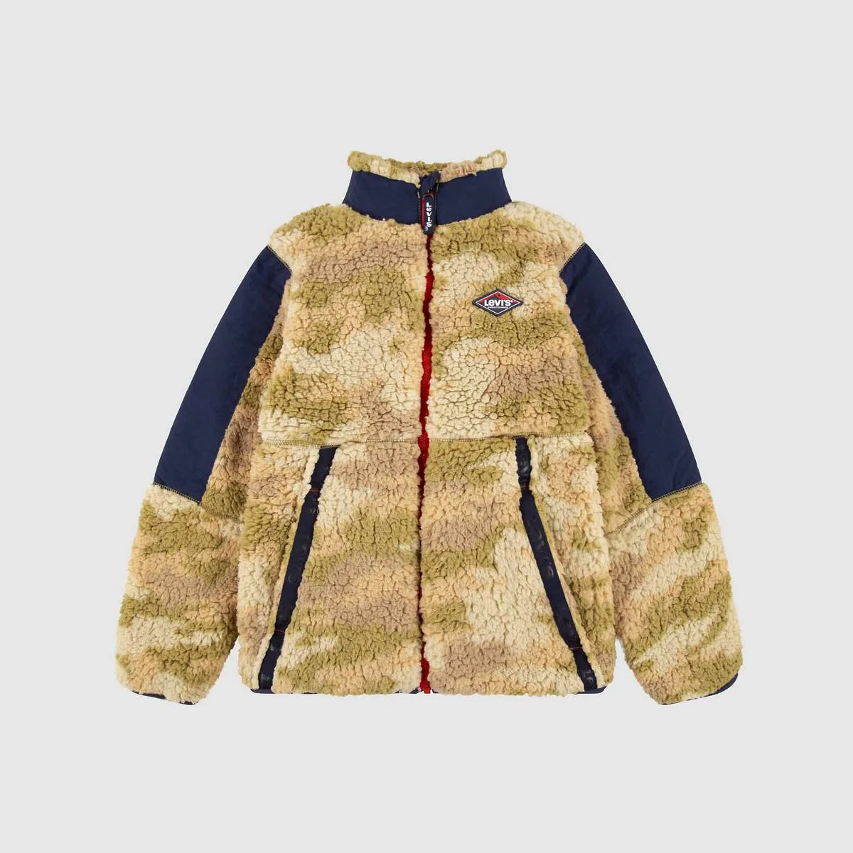 Куртка Sherpa для мальчиков 8-20 лет Levi's, Oatmeal - Beige