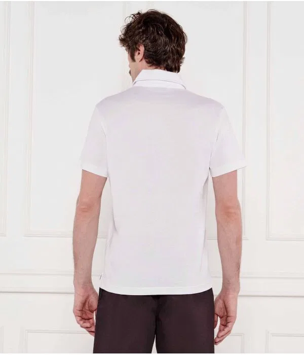 Мужское поло Regular Fit Emporio Armani, белый — фото 3
