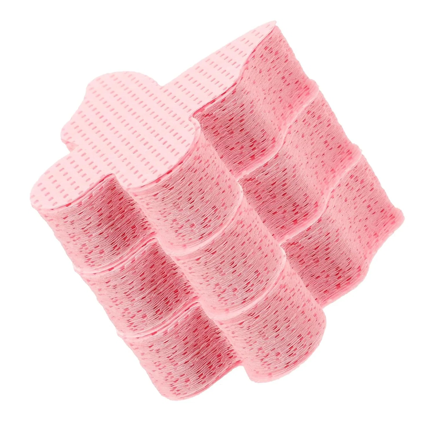 Салфетки для снятия лака, Uonlytech, 200 шт, хлопок, 5x5 см, Розовый