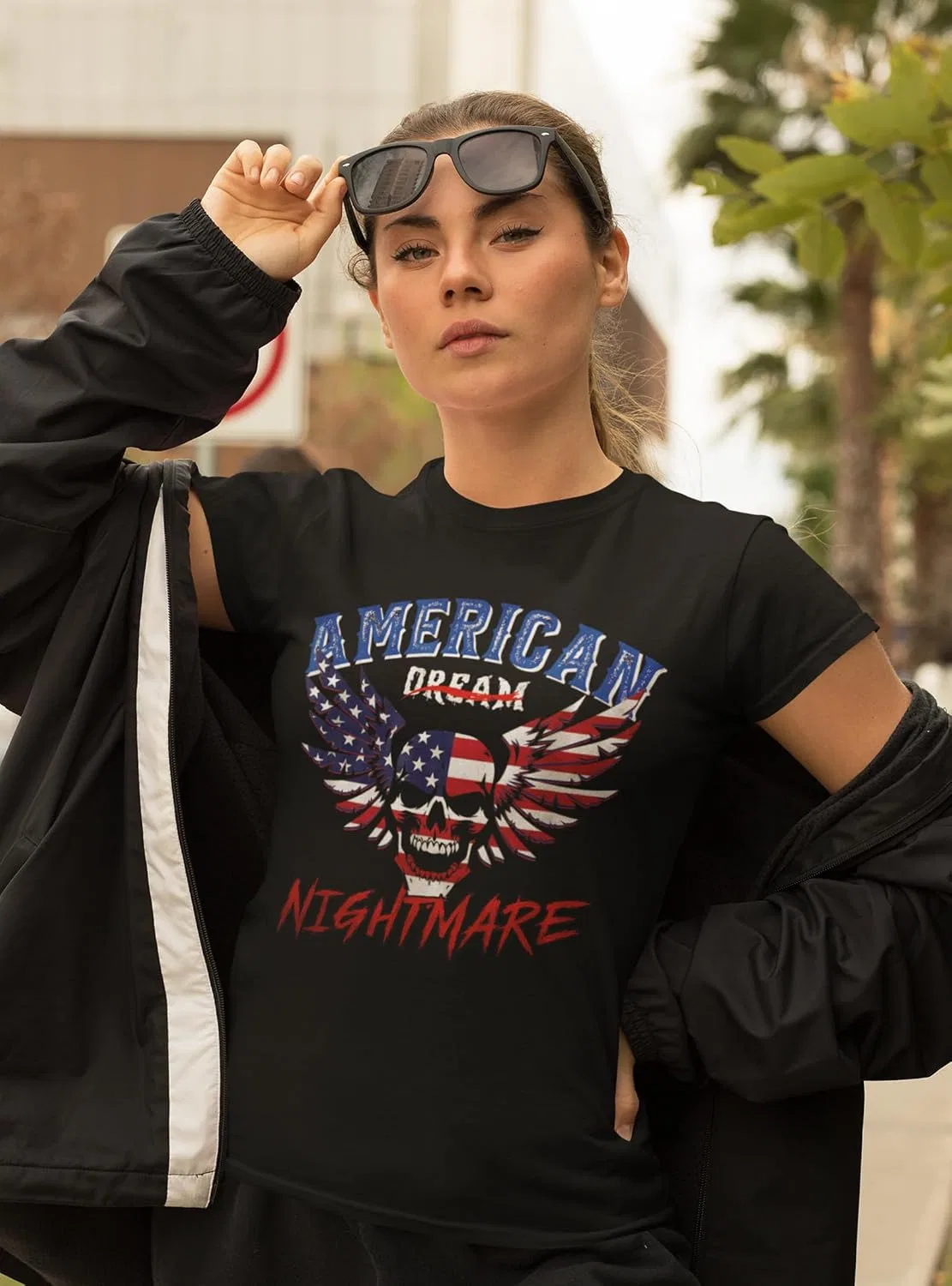 Футболка с принтом Cody Rhodes American Nightmare, Black — фото 4
