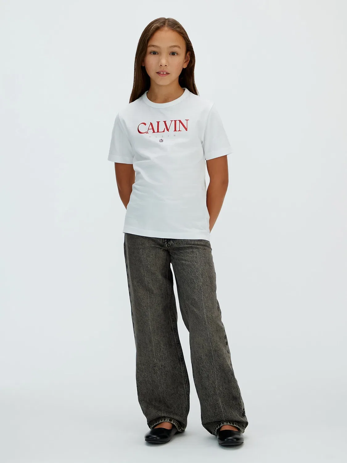 Футболка хлопковая Calvin Klein White — фото 3