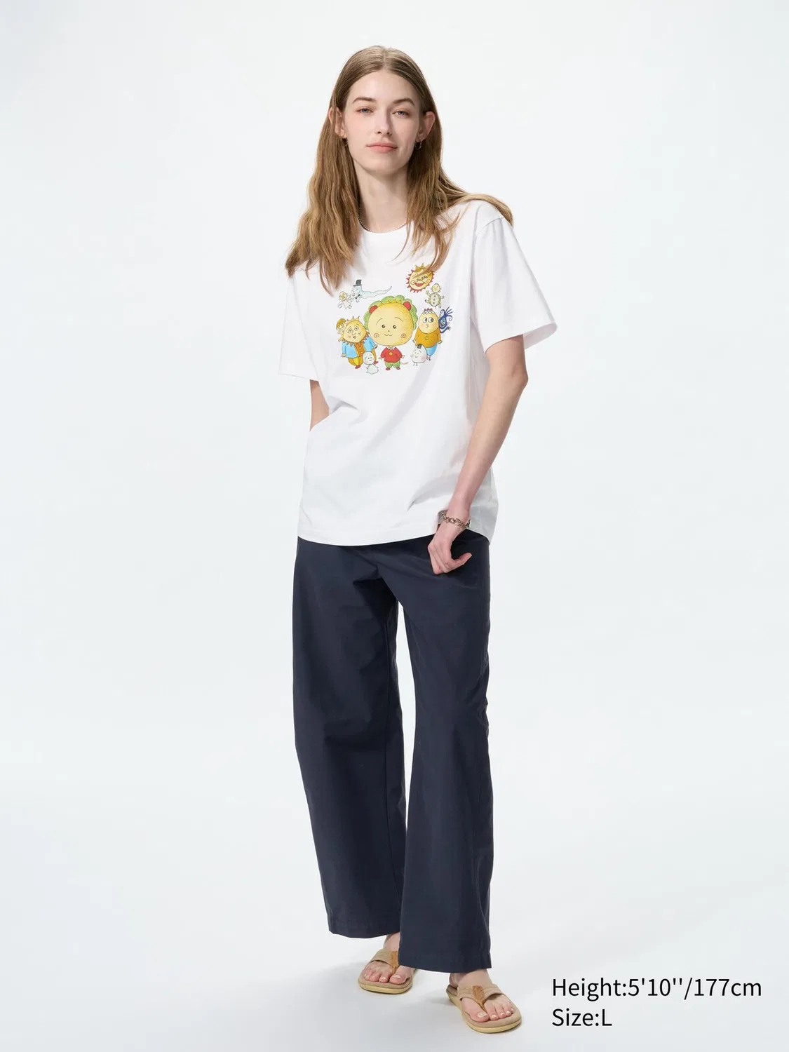 Футболка Uniqlo Manga ut shueisha 100th, с рисунком манги Shueisha 100th, белый — фото 3