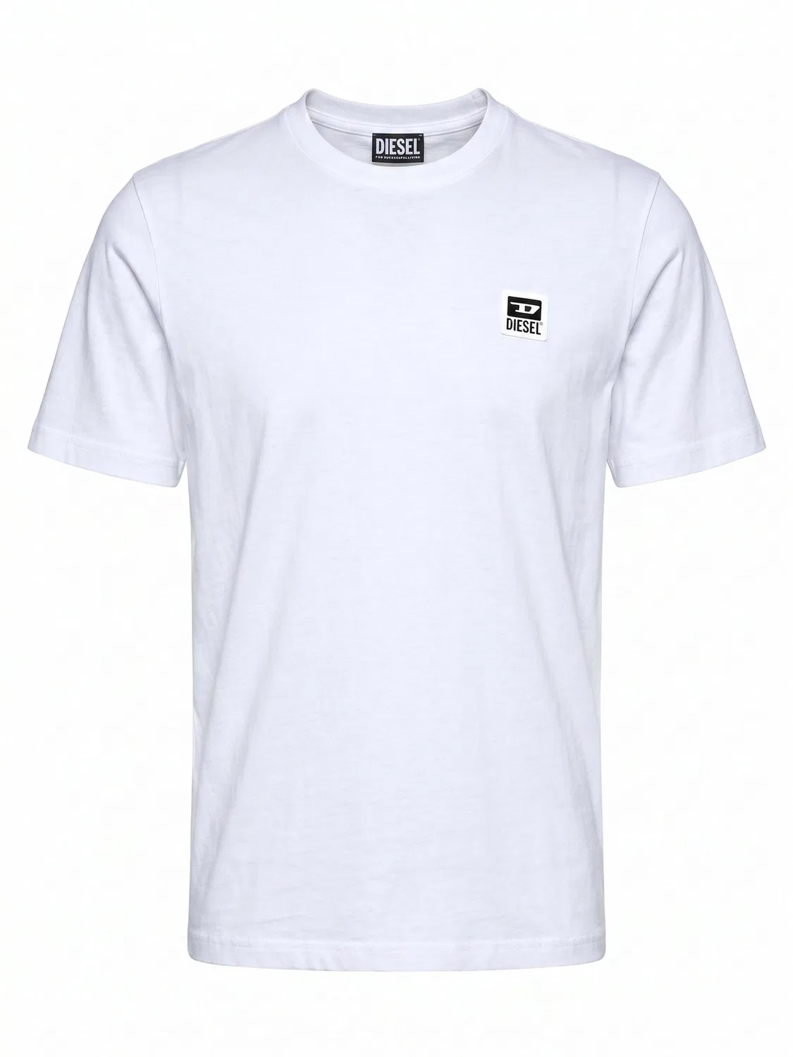 Футболка Diesel T-JUST-K30 белого цвета