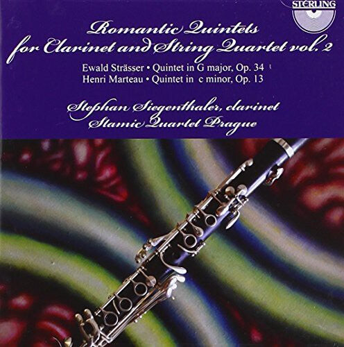 

CD диск Strasser / Siegenthaler / Stamic Quartet Prague: Romantic Quintets for Clarinet and String Quintet