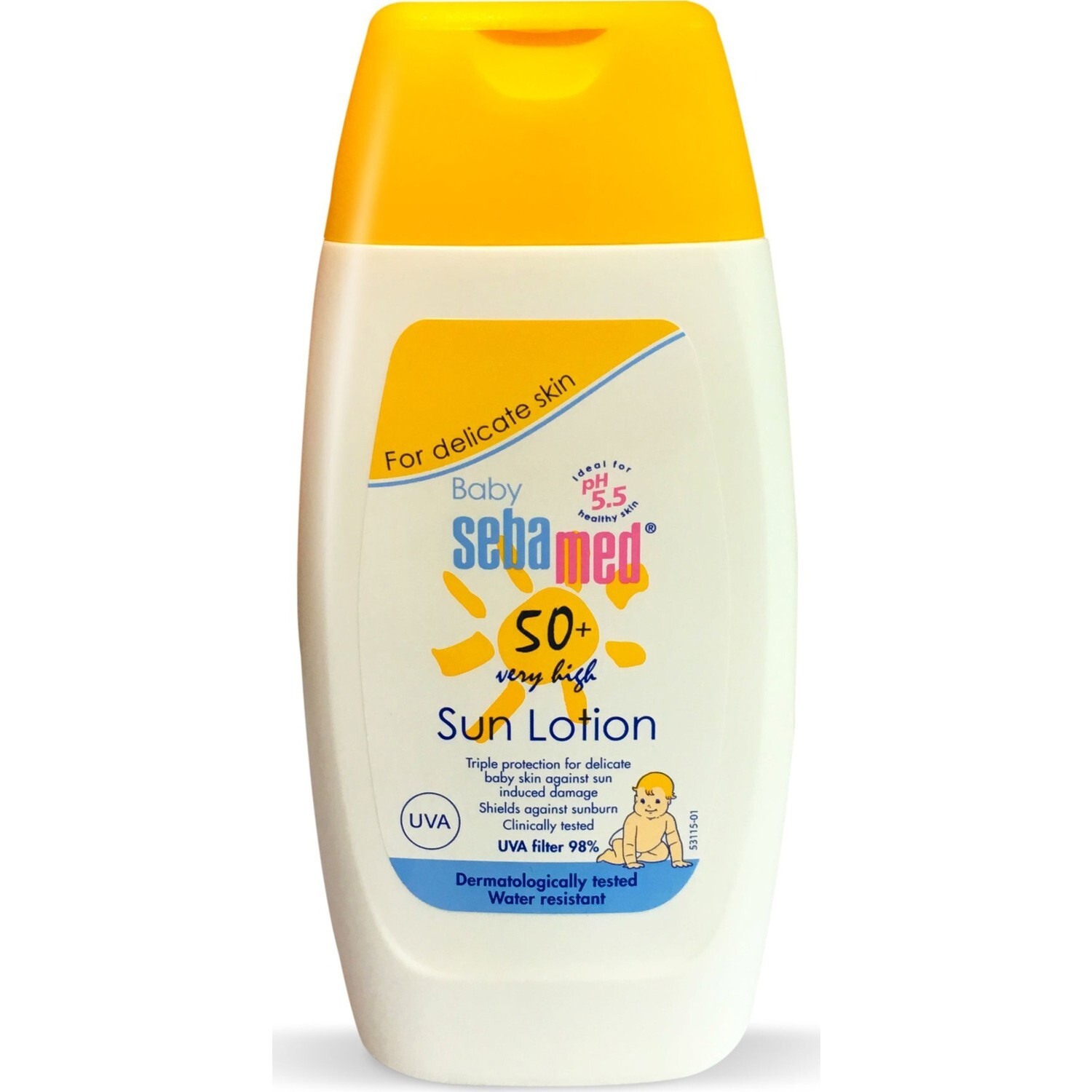 

Детский солнцезащитный лосьон Sebamed Sun 50 SPF, 150 мл